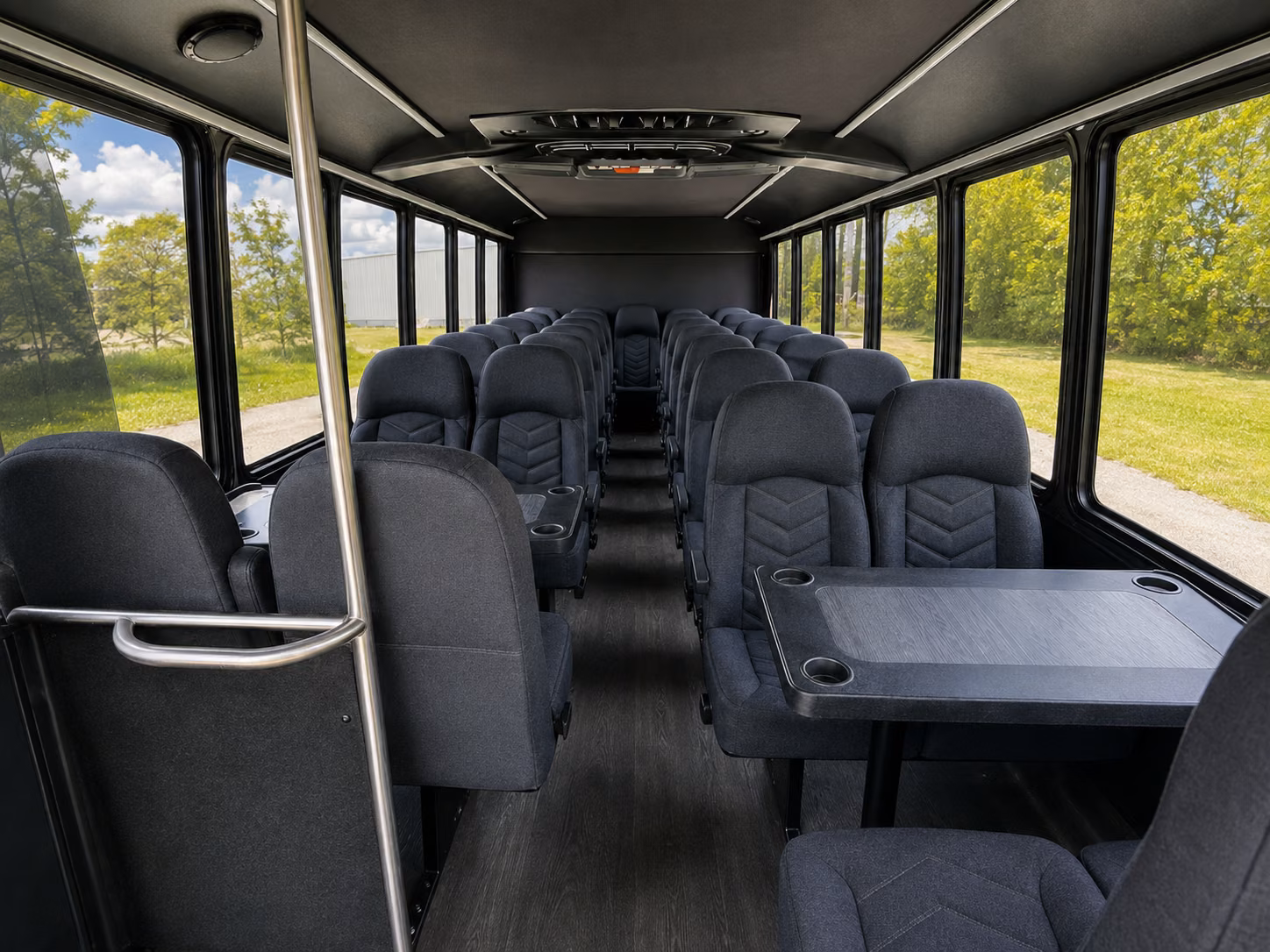 plymouth 15 passenger minibus inside