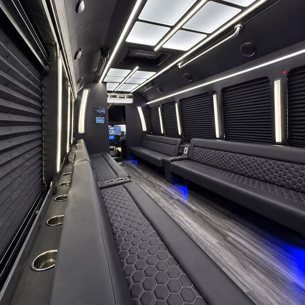 plymouth night out party bus rental