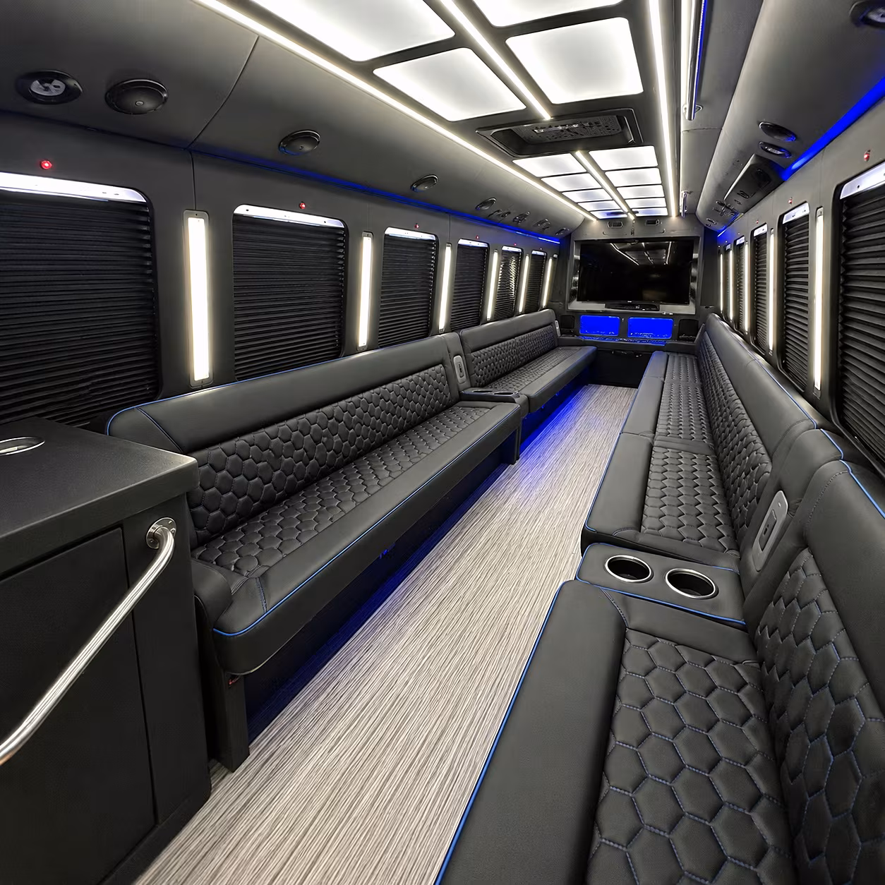 plymouth party bus interior