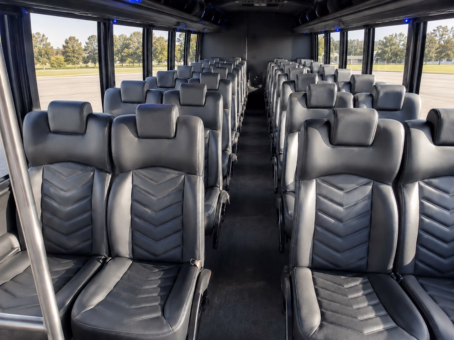 plymouth wedding transportation onboard seating
